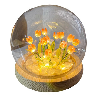Bolsa De Regalo Con Acabado Enchufable Usb, 13 Tulipanes Azu Bolsa De Regalo Con Acabado Enchufable Usb, 13 Tulipanes Azu