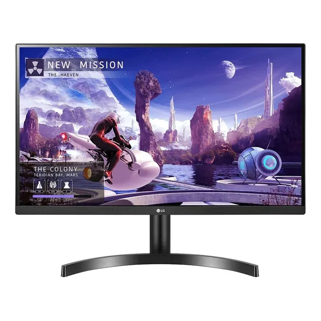 Monitor Gamer LG con pantalla de 27" 75Hz 110V y resolución Quad HD