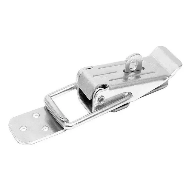 Fecho Engate Rápido P/ Cadeado 14cm Baú Fd3/e6 Aço Inox