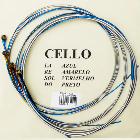 Encordoamento Violoncelo Mauro Calixto 4/4 Padrao 300