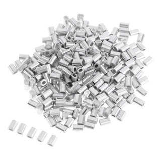 100pcs Tubo De Aluminio Barril De Crimpado Conectores 0.8mm 100pcs Tubo De Aluminio Barril De Crimpado Conectores 0.8mm