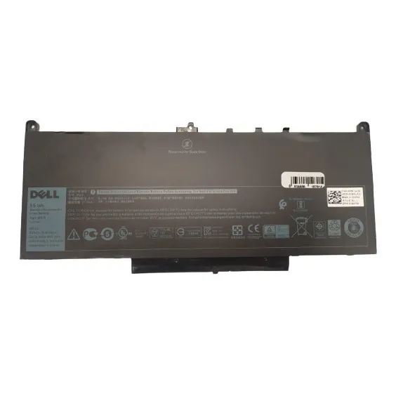 J60j5, Original Battery, Dell Latitude E7270 E7470, 7.6v 4ce