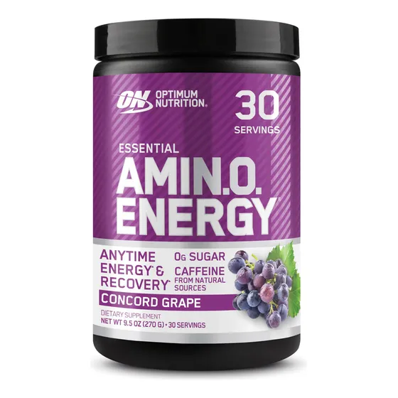Suplemento Optimum Nutrition Amino Energy Concord Grape 30s