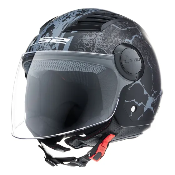 Casco Moto Abierto Ls2 Oficial 562 Airflow Snake
