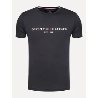 Camiseta Tommy Hilfiger Masculina Logo Tee Marinho Camiseta Tommy Hilfiger Masculina Logo Tee Marinho
