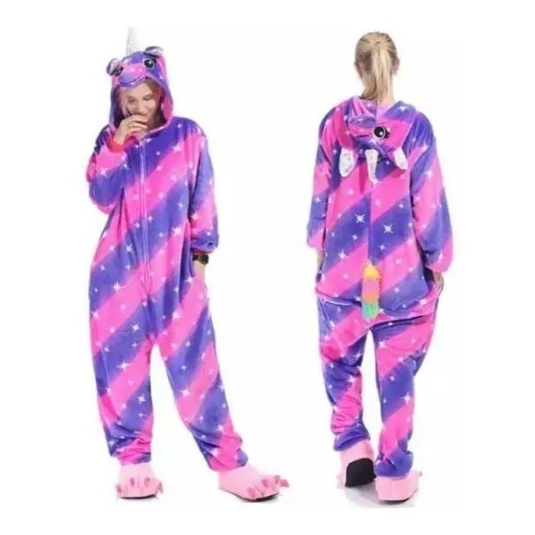 Pijama Enterizo - Pijama Polar Adulto Disfraz Kigurumi Varid