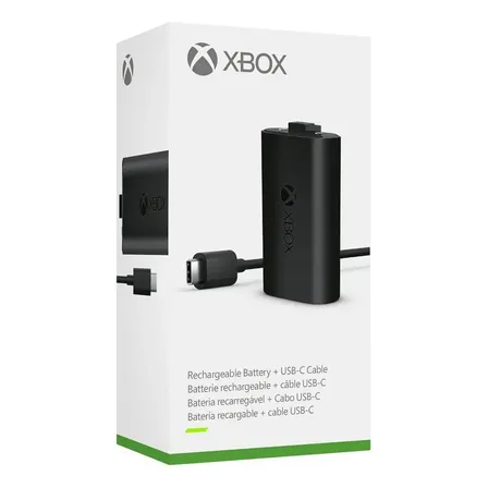 A. A. Batería Recargable + Cable Usb C Para Controlador