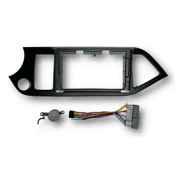 Consola Marco Bisel Radio Kia Picanto 9 Pulgadas+ Pachas