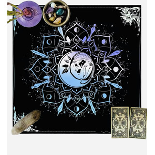Paño O Mantel Para Lectura De Tarot Mandala Paño O Mantel Para Lectura De Tarot Mandala