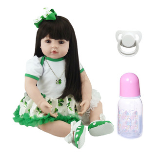 Bebe Reborn Realista Boneca Bailarina 55cm Bebe Reborn Realista Boneca Bailarina 55cm