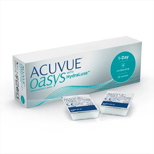 Lentes De Contato Acuvue Oasys 1-day - Descarte Diário