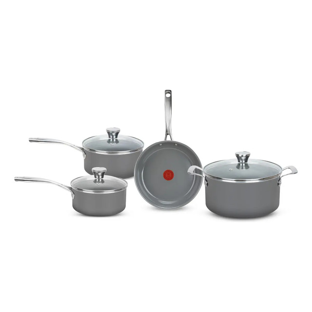 Jogo De Panelas Tefal Ceramic Vitality 4 Peças