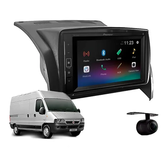 Central Multimidia Pioneer Fiat Ducato 2009 2010 2011 2012