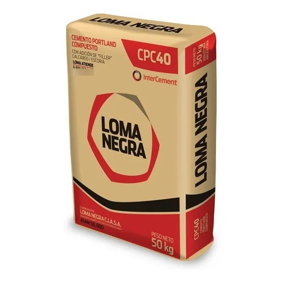 Cemento Loma Negra Bolsa X 50kg X Equipo De 600 Bolsas 