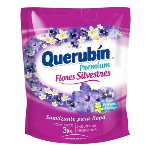 Suavizante Querubin Flores Silvestres 3000ml X4u