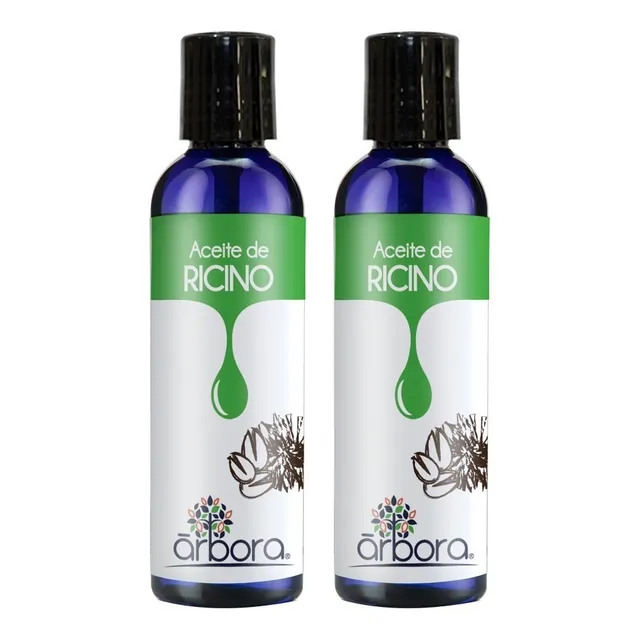 2 Aceites De Ricino Para Cuidado De Piel Y Cabello 90ml