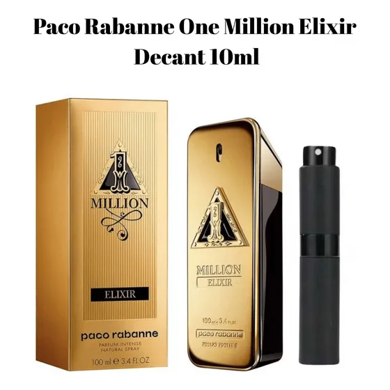 Decant 10ml Paco Rabanne One Million Elixir Parfum Intense