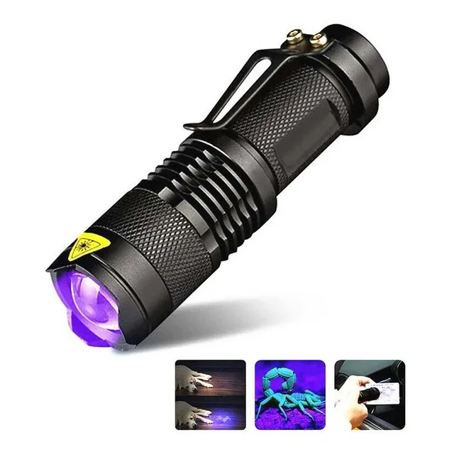 Linterna Led Luz Ultraviolate Uv Inspecion Rumba Nocturno