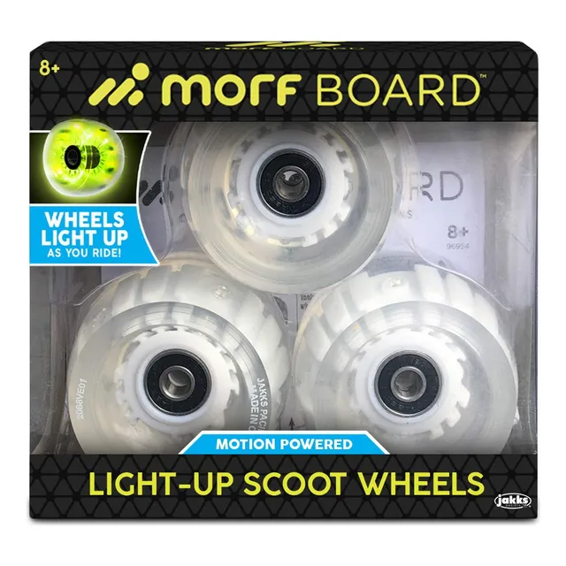 Scooter Led Luz Movimiento Para Niño Rueda Montar Dia Noche