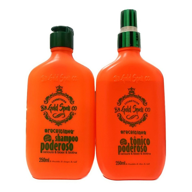 Shampoo + Tônico Poderoso Gold Spell - Anúncio Oficial Shampoo + Tônico Poderoso Gold Spell - Anúncio Oficial