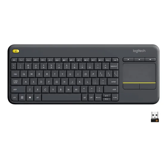 Teclado Logitech K400 Plus Wireless Para Tv O Pc