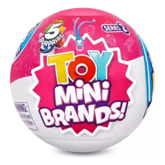 5 Surprise Toys Mini Brands Capsula Esfera Zuru Sorpresas