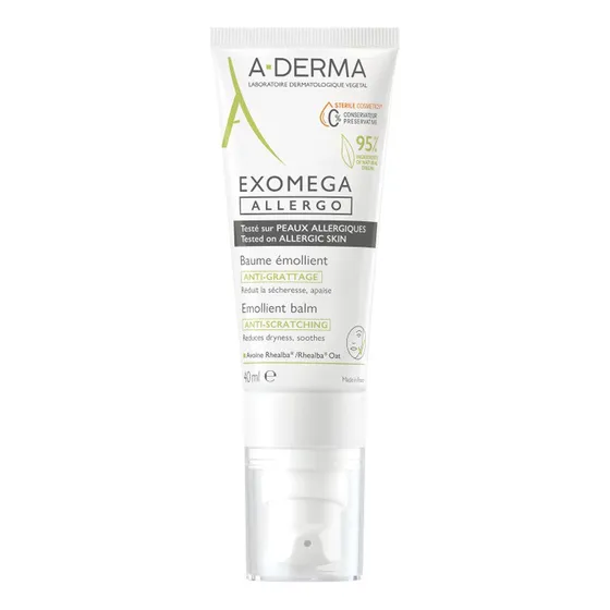 A Derma Exomega Allergo Bálsamo Emoliente Piel Seca Alérgica