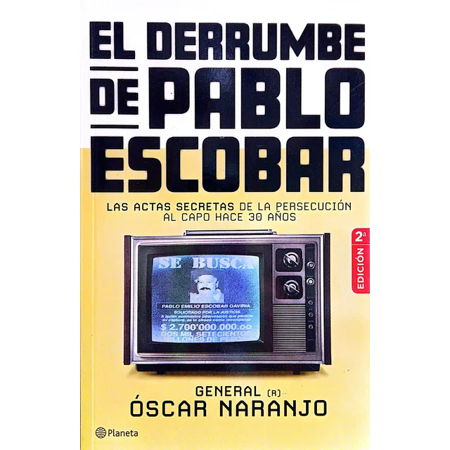 El Derrumbe De Pablo  Escobar Libro Original