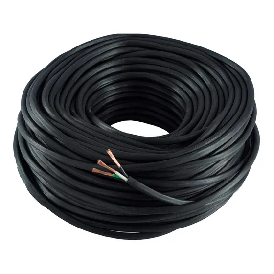Cable Electrico Uso Rudo 3x10 Con 100 Metros