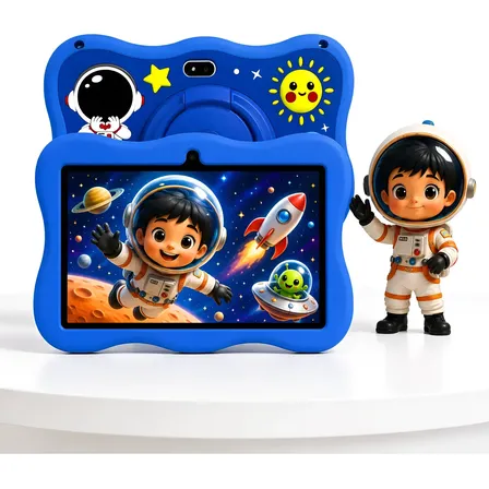 Tablet Infantil Astronauta 8gb Ram+256gb Youtube Android Kid Azul -astronauta Kids Infantil Divertido Escolar Youtube Jogos Wifi 256gb 8gb Ram