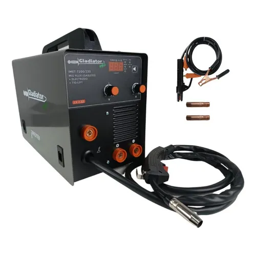Soldadora Inverter Mig-mag/electrodo/tig 200a Gladiator Pro