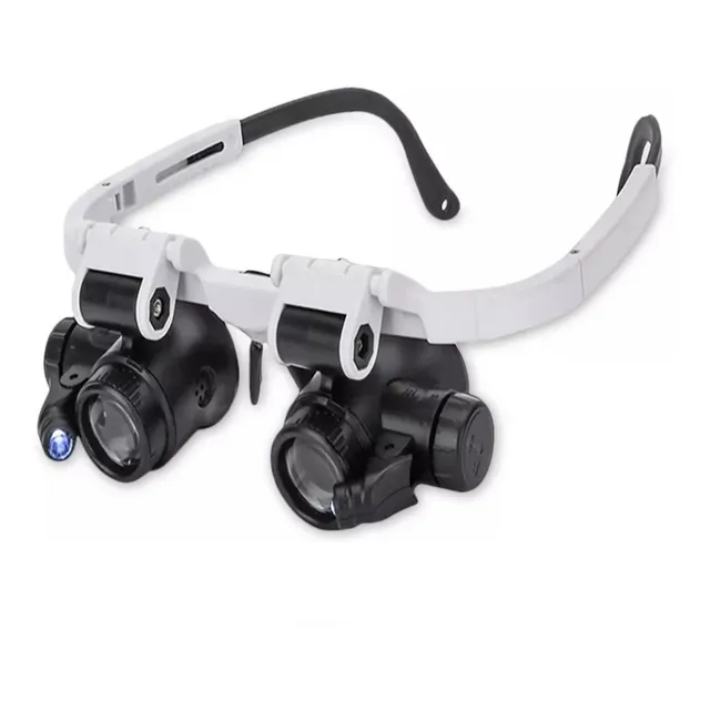 Lentes Gafas Lupa De Aumento Con Luz Led