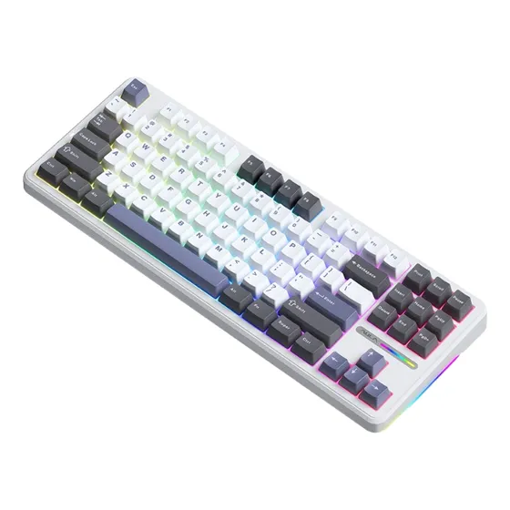 Teclado Mecánico Gamer F87 Pro Con Cable Bluetooth