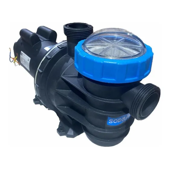 Bomba Para Piscina Sodramar Bm 200 Mono 2,0 Cv Motor Weg