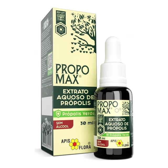Extrato Própolis Verde Aquoso Propomax Sem Álcool Apis Flora