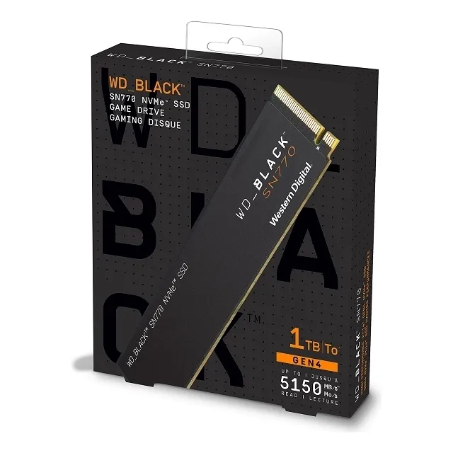 Ssd Western Digital Black 1tb Sn770 Nvme M.2 2280 Gen4