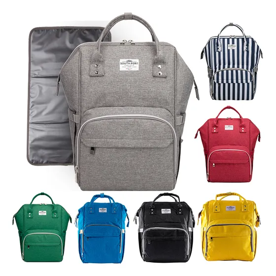 Mochila Maternal South Port Unisex Porta Mamaderas Mamas
