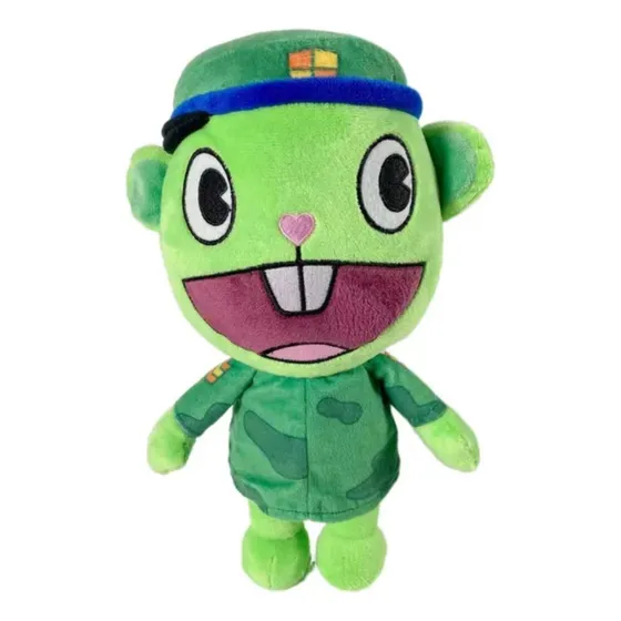 Peluche Happy Tree Friends Nuevo 28cm Flippy Envio Inmediato