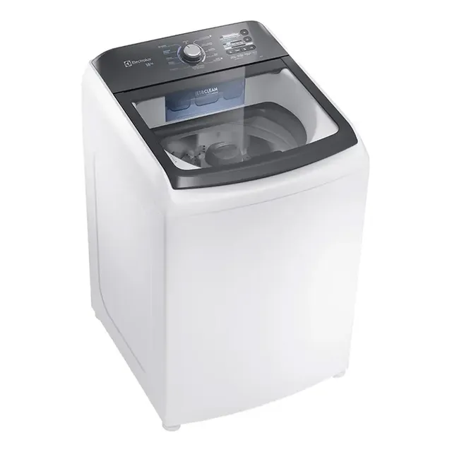 Máquina De Lavar Electrolux 18kg Inox Lee18 Automática
