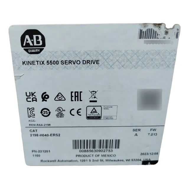 Allen Bradley 2198-h040-ers2 Kinetix 5500