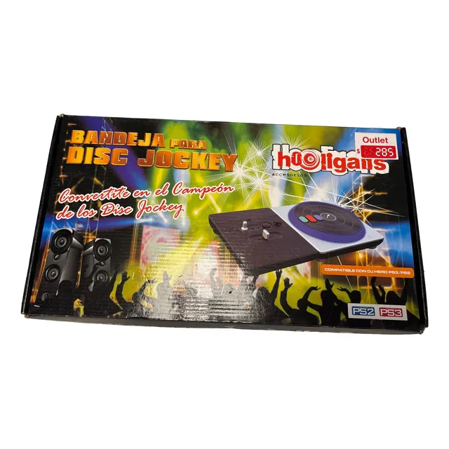 Bandeja Para Dj Hooligans Compatible Con Ps2-ps3
