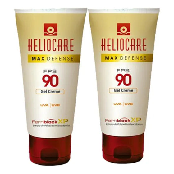 Kit Heliocare Max Defense Gel Creme Fps 90