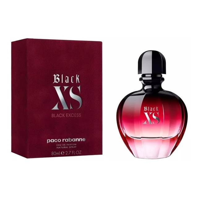 Perfume Paco Rabanne Black Xs Feminino Edp 80ml Original Perfume Paco Rabanne Black Xs Feminino Edp 80ml Original