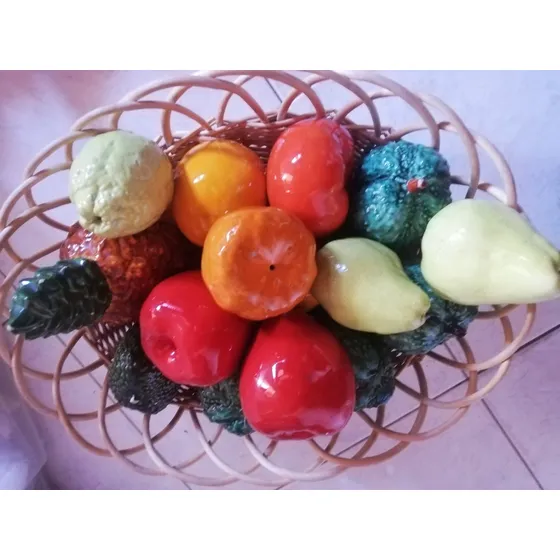 Frutas De Cerámica Variadas 