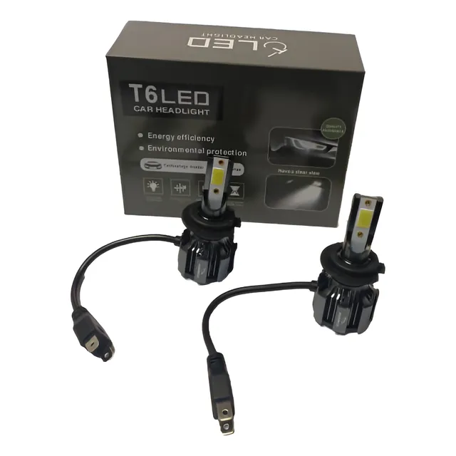 Luces Led Potencia T6 Modelo H7 El Par Garantía