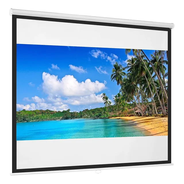 Pantalla Proyector Cine En Casa Best Choice Products 119 