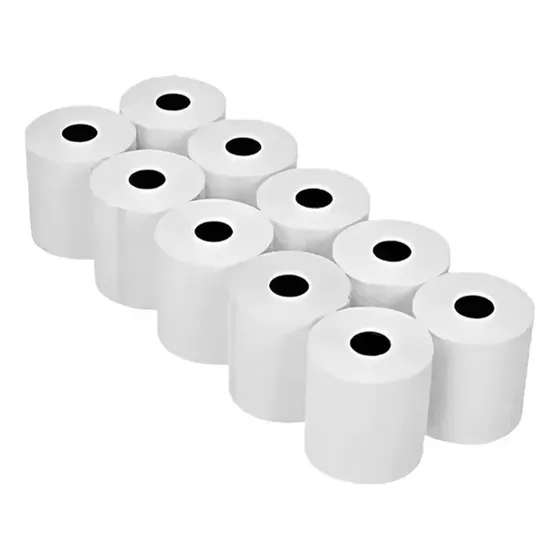 Rollo Térmico De 80x60mm Para Impresora Fiscal Caja 50 Unid.