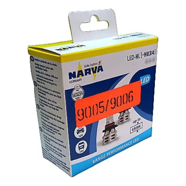 Foco Led Narva Hb3/4 9005/9006 12v-24v 24w 6500k