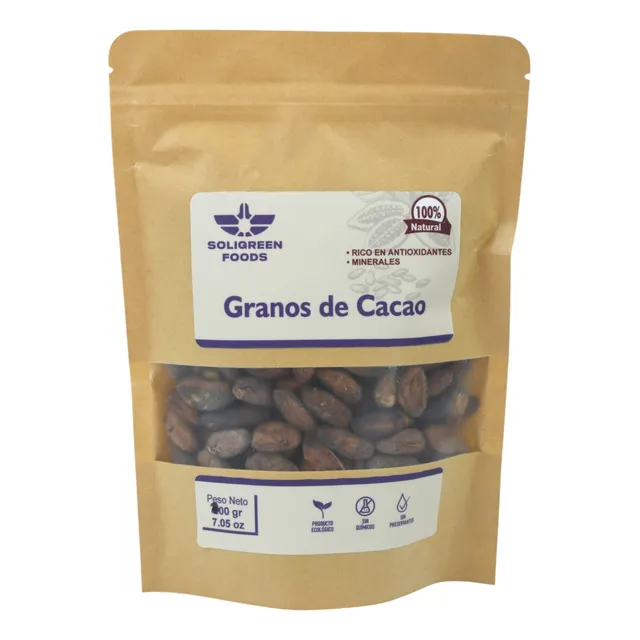 Granos De Cacao 100% Cacao 300gr