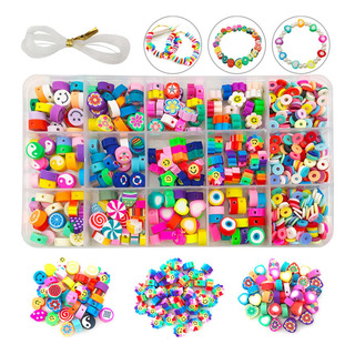 Kit De Cuentas Con Cuerda Elástica Para Joyería Manual Kit De Cuentas Con Cuerda Elástica Para Joyería Manual